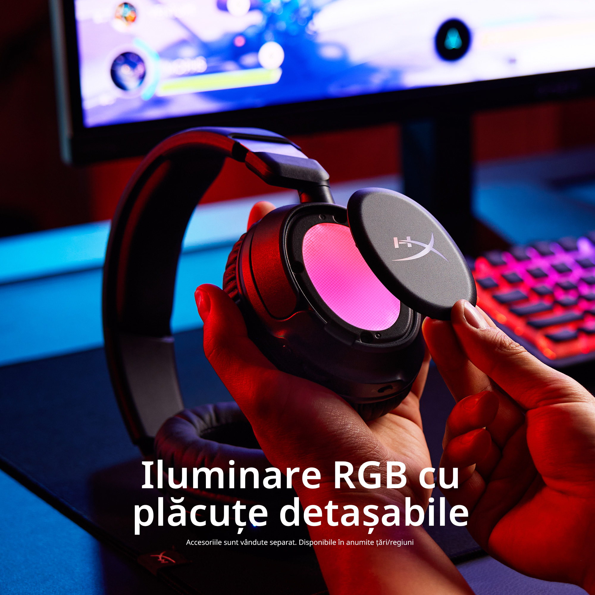 HyperX Cloud Flight 2 WL BK GAM HS"B5VC4AA" - imagine 6