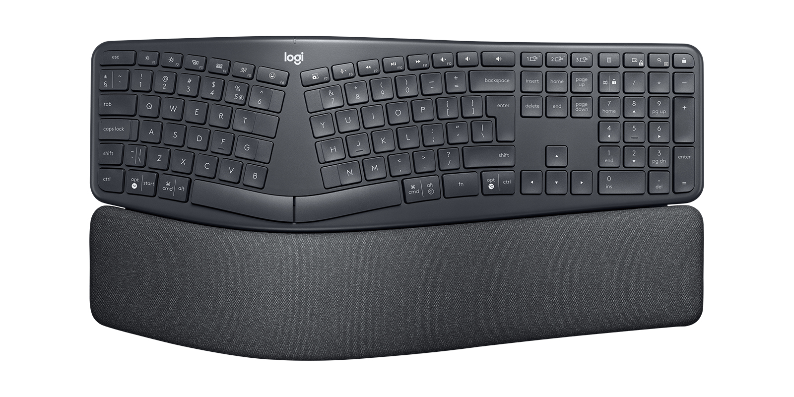 KEYBOARD WRL ERGO K860 US/GRAPHITE 920-010352 LOGITECH"920-010352" (timbru verde 0.8 lei)