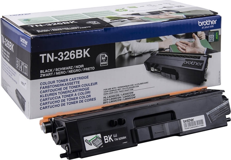 Toner Original Brother Black, TN326BK, pentru HL-L8250|L8350, 4.5K,"TN326BK"