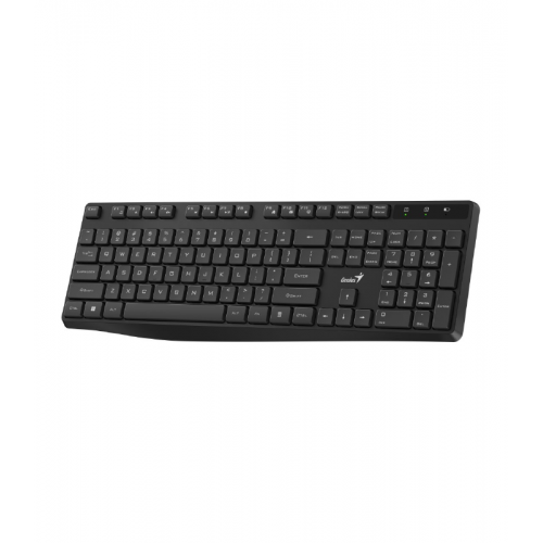 TASTATURA GENIUS wireless, multimedia, 104 taste + 11 taste multimedia (functii), USB, negru, "KB-7200" "31320002400" (timbru verde 0.8 lei)