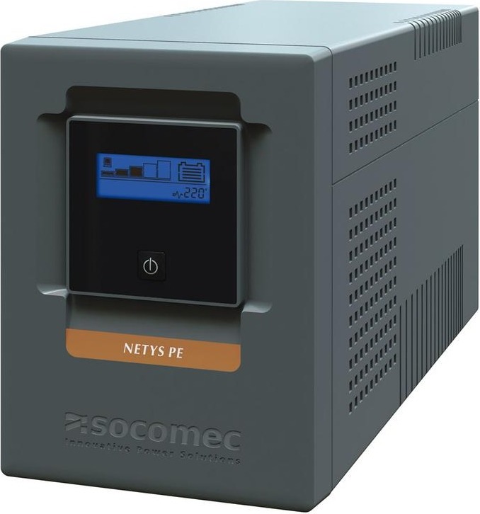 UPS SOCOMEC Line Int. cu management, tower, 1500VA/ 900W,AVR,6xIEC,LCD,2x 24V/9Ah,Backup 55 min,incarcare 8h,conector USB,combo RJ45,fan,"Netys PE-LCD 1500VA" "NPE-1500-LCD" (timbru verde 10 lei)
