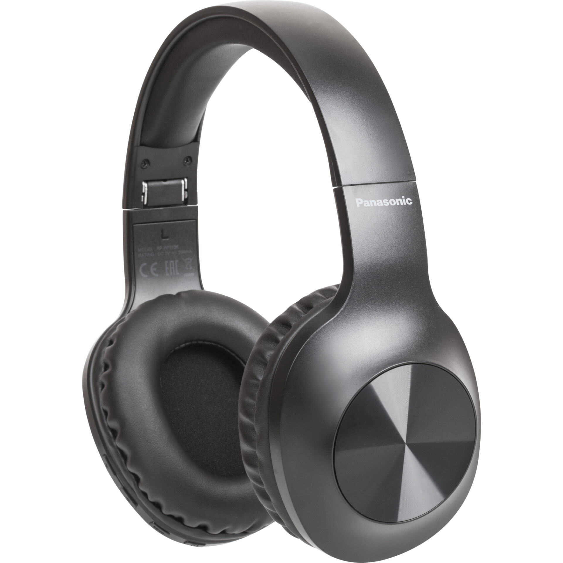 Casti, Panasonic, Over Ear Bluetooth 5.0, Autonomie 23 ore, Negru, RB-HX220BDEK "RB-HX220BDEK" (timbru verde 0.8 lei)