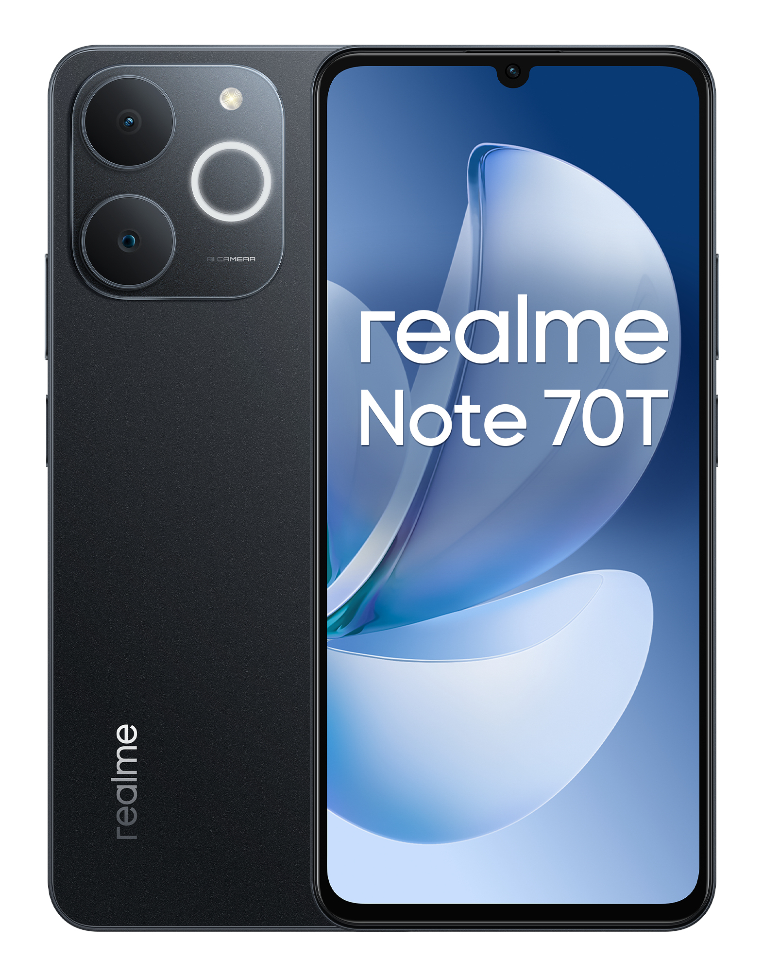 Note 70T, 128GB, 4GB RAM, Dual SIM, 4G, Tri-Camera, Obsidian Black "631011006475" (timbru verde 0.45 lei)