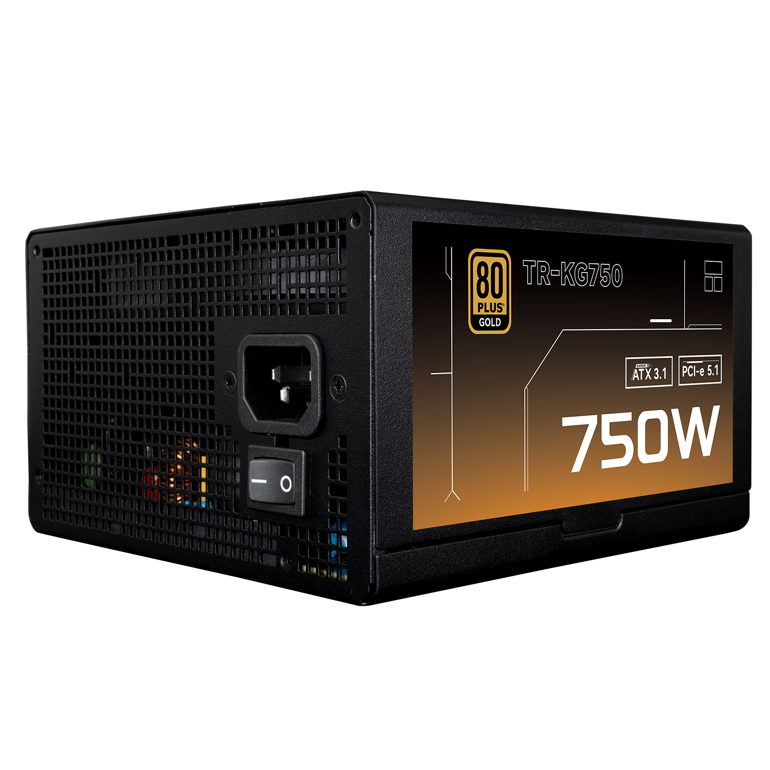 SURSA Thermalright "TR-KG750-sleeved", 750W, certificare 80 Plus Gold, modular, LLC, DC to DC, fan 120mm, negru, "TR-KG750-sleeved" (timbru verde 2 lei)