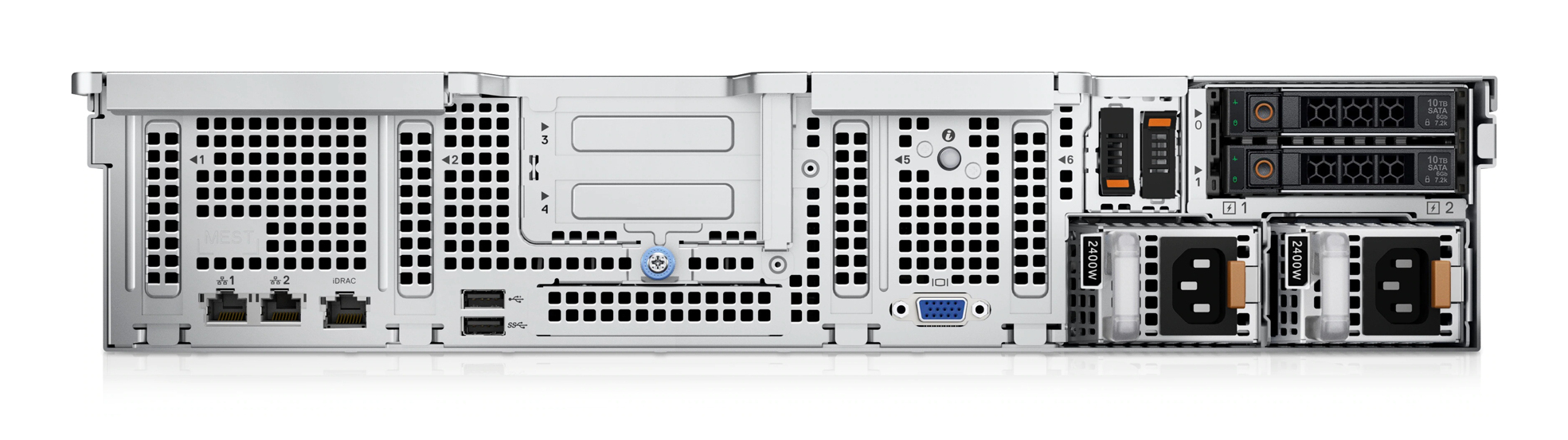 DELL PowerEdge R750XS server 2.1 GHz 32 GB Rack (2U) Intel Xeon Silver 800 W DDR4-SDRAM"PER750XSBCEE" - imagine 5