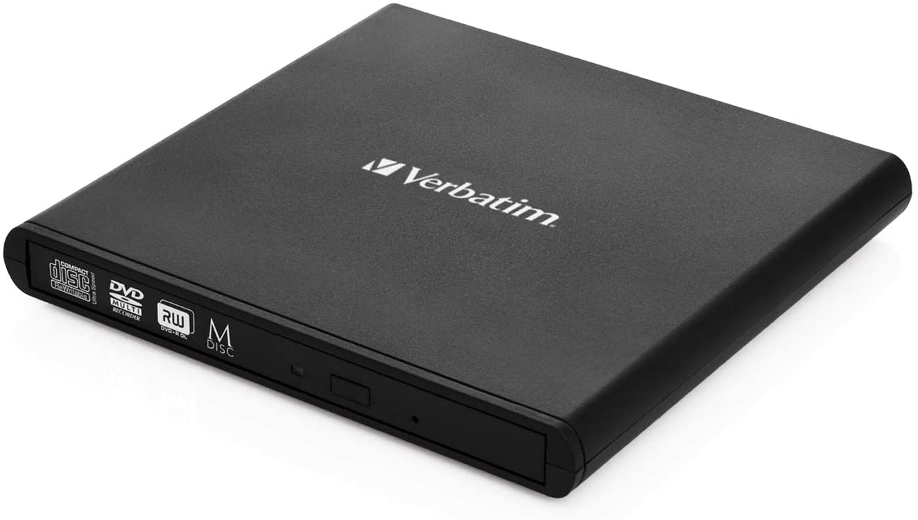 DVD-RW extern, VERBATIM, interfata USB 2.0, negru, "53504" (timbru verde 0.8 lei)