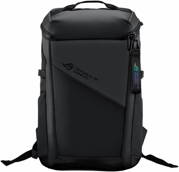 RUCSAC ASUS, pt. notebook de max 17 inch, 2 compartimente, buzunar frontal | buzunar lateral x 2, 930 g, poliester, negru, "90XB06L0-BBP000"