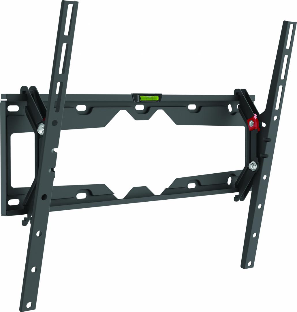 SUPORT de perete BARKAN, pt 1 TV/monitor plat, curbat, diag. max 65 inch, inclinare, max 50 Kg, "E310+.B"