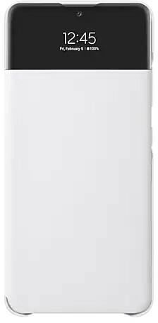 HUSA Smartphone Samsung, pt Galaxy A32, tip smart book cover cu buzunar, TPU, Smart View Wallet, alb, "EF-EA325PWEGEE"