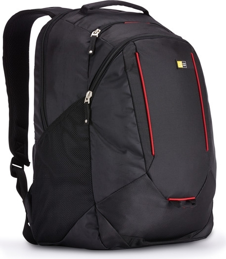 RUCSAC CASE LOGIC, pt. notebook de max. 15.6 inch, 1 compartiment, buzunar frontal x 2 | buzunar lateral x 2 | buzunar dorsal, waterproof, poliester, negru, 3201777 "BPEB-115 BLACK"