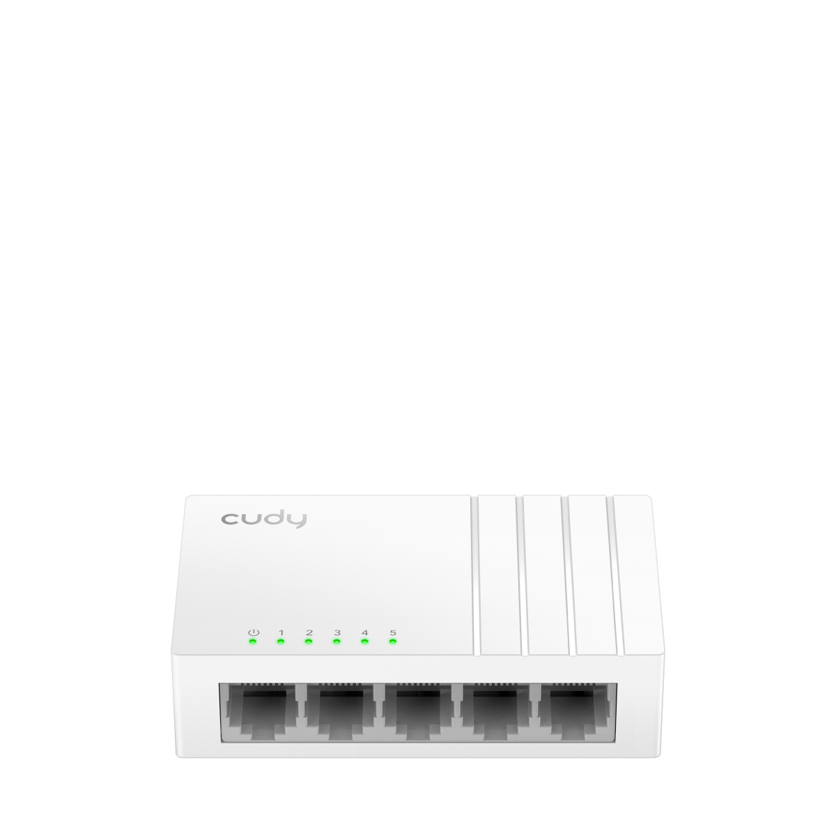 CUDY 5-Port Gigabit Splitter with USB C "GS105U" (timbru verde 2 lei)