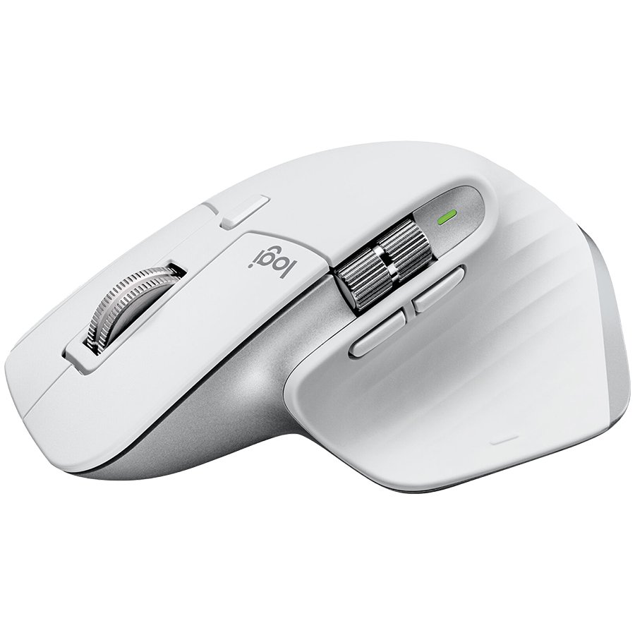LOGITECH MX Master 3S Performance Wireless Mouse - PALE GREY - BT - EMEA, "910-006560" (timbru verde 0.18 lei)