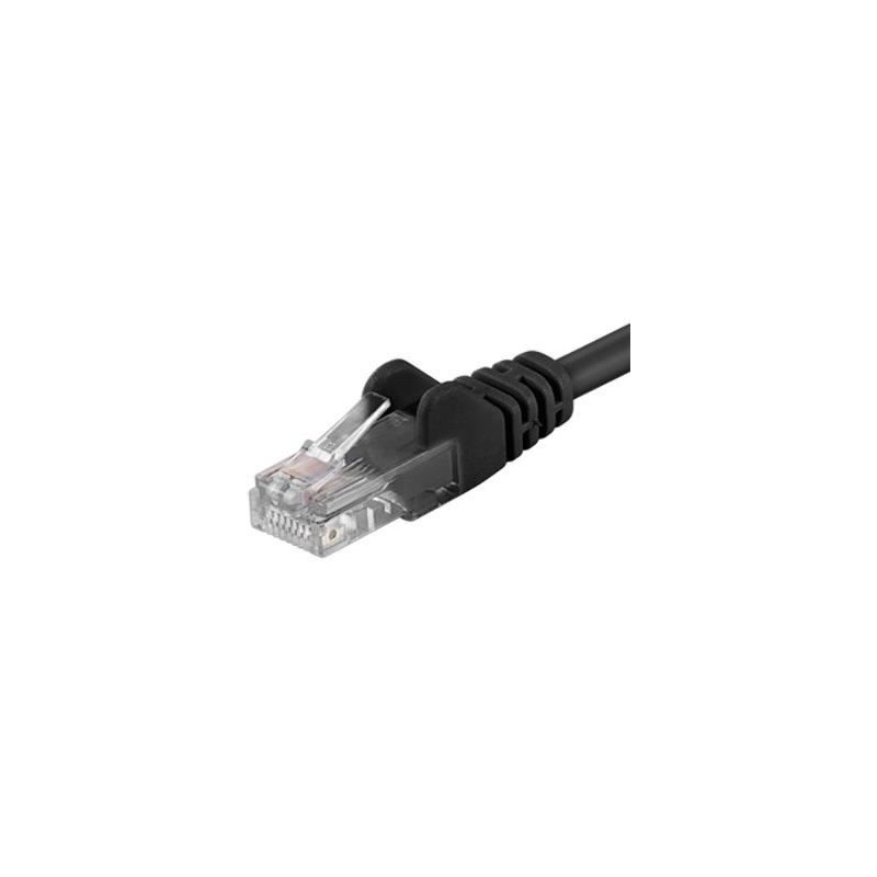 Patchcord UTP RJ45-RJ45 Cat.5e 7m, negru, "UTP-5E-7-BK" (timbru verde 0.18 lei)