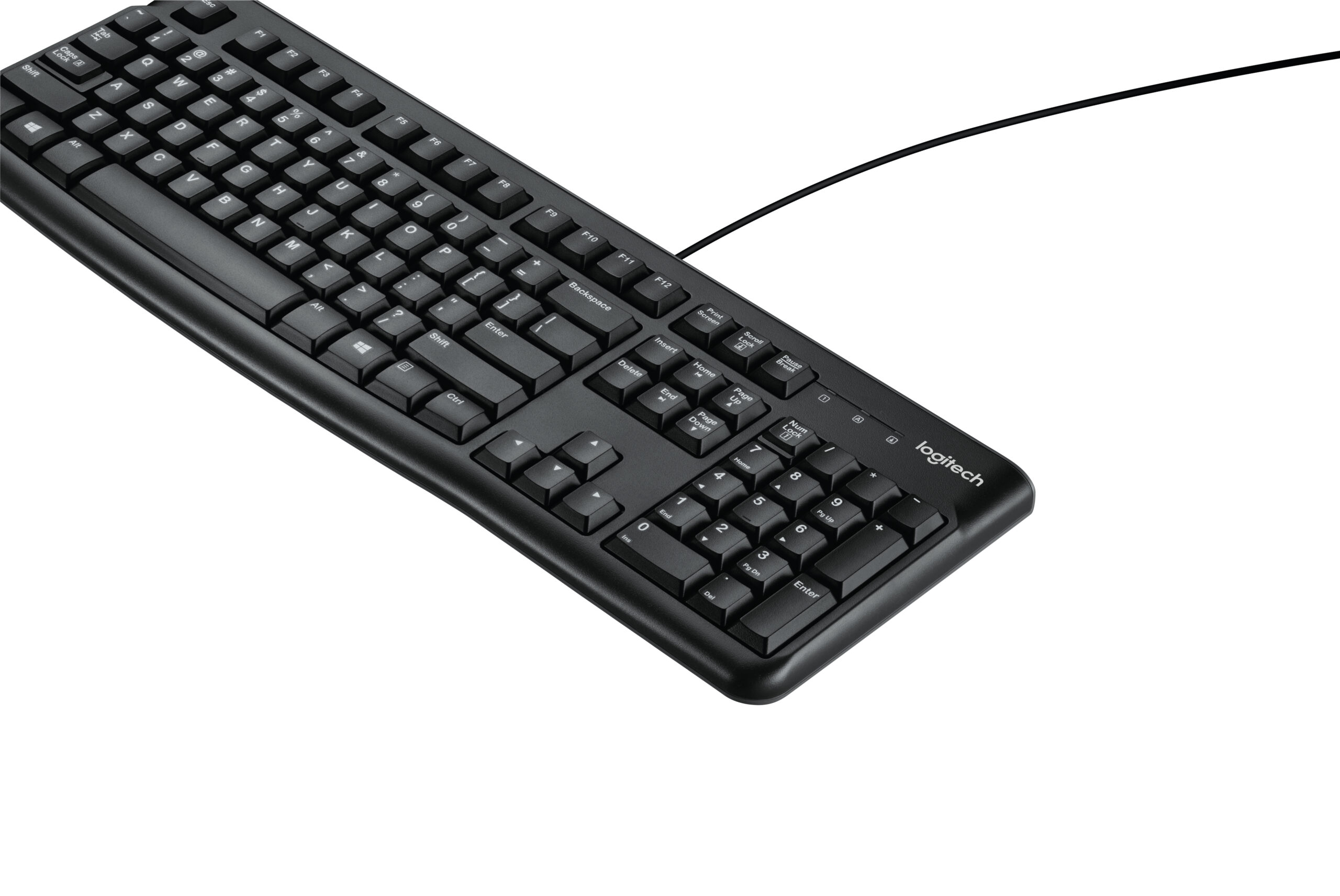 Tastatura K120, USB, neagra "920-002508" (timbru verde 0.8 lei)