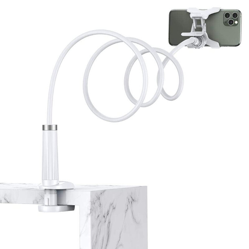 SUPORT Telefon Ugreen, "LP113" pt. SmartPhone, fixare birou clips, dimensiune cablu 90 cm, negru "30488" - 6957303834884