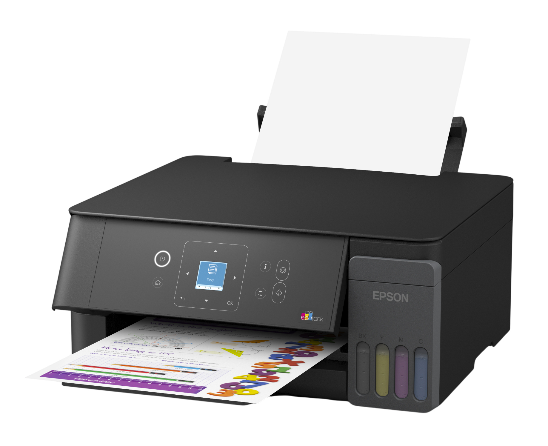 Multifunctional Inkjet CISS Color Epson L3360, A4, Functii: Impr.|Scan.|Cop., Viteza de Printare Monocrom: 33 ppm, Viteza de printare color: 15ppm, Conectivitate:USB|WiFi, Duplex:Nu, ADF:Nu "C11CL63409" - imagine 3