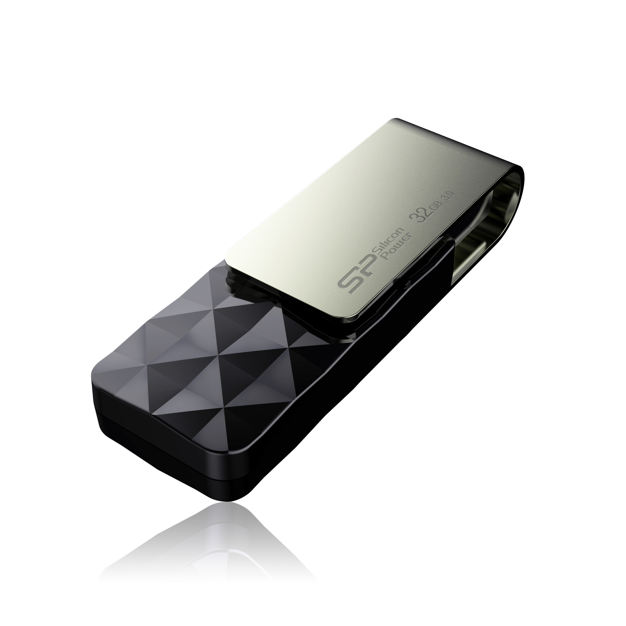 Memorie USB USB Blaze B30 32GB USB 3.0 Black "SP032GBUF3B30V1K" (timbru verde 0.03 lei)