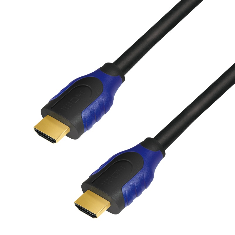 CABLU video LOGILINK, HDMI (T) la HDMI (T), 15m, conectori auriti, rezolutie maxima 4K DCI (4096 x 2160) la 60 Hz, ver. 2.0a, w. ethernet, negru, "CH0067" (timbru verde 2.00 lei)
