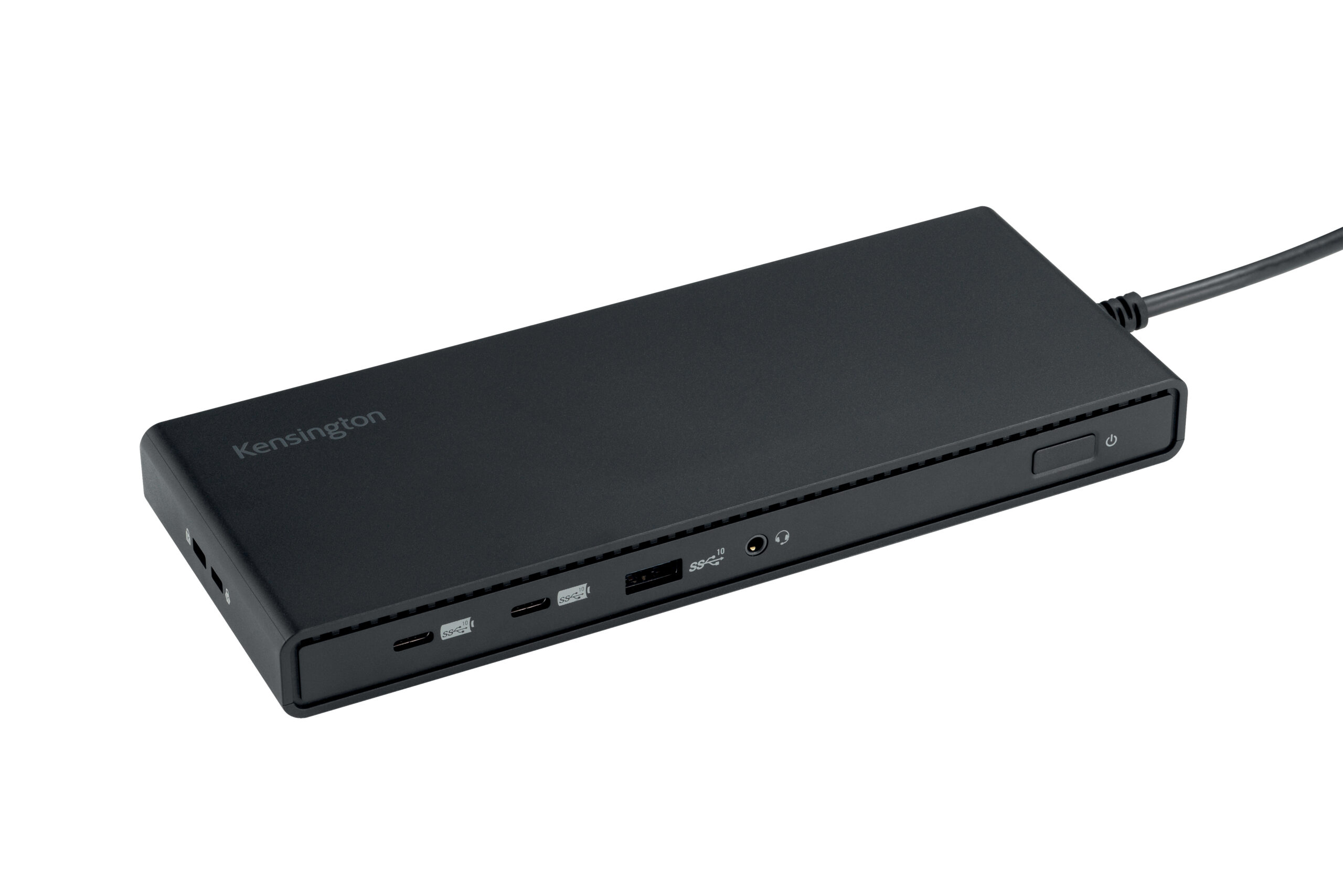 DOCKING Station KENSINGTON universal, conectare PC USB Type C, USB Type C x 2, USB-A 3.2 x 3, porturi video HDMI v2.1 x2, DP x1, RJ-45, negru, "SD4842P", "K32810EU" (timbru verde 0.18 lei)