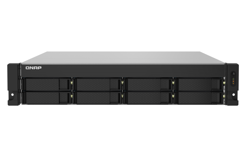 QNAP NAS 8BAY 2U AL-324 1.7GHZ 4GB 2x10G, "TS-832PXU-RP-4G" (timbru verde 4 lei)