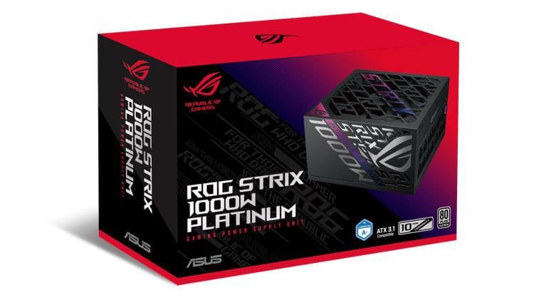 SURSA ASUS ROG STRIX 1000W PLATINUM "ROG-STRIX-1000P-GAMING" (timbru verde 2 lei)