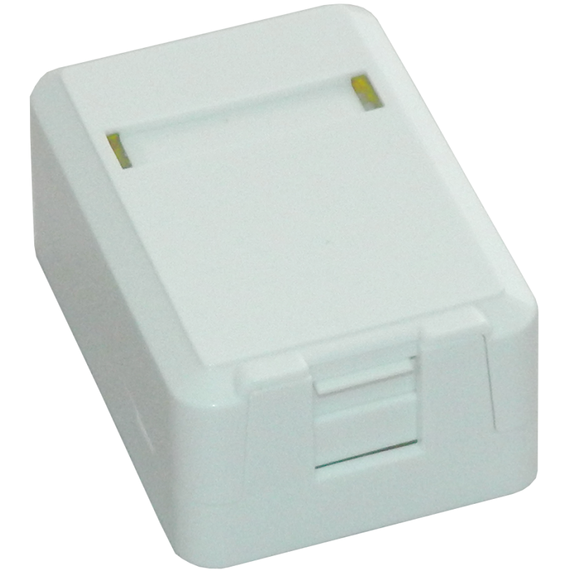 Box 1 port cu capac antipraf - EMTEX, "EMT-BOX1P"