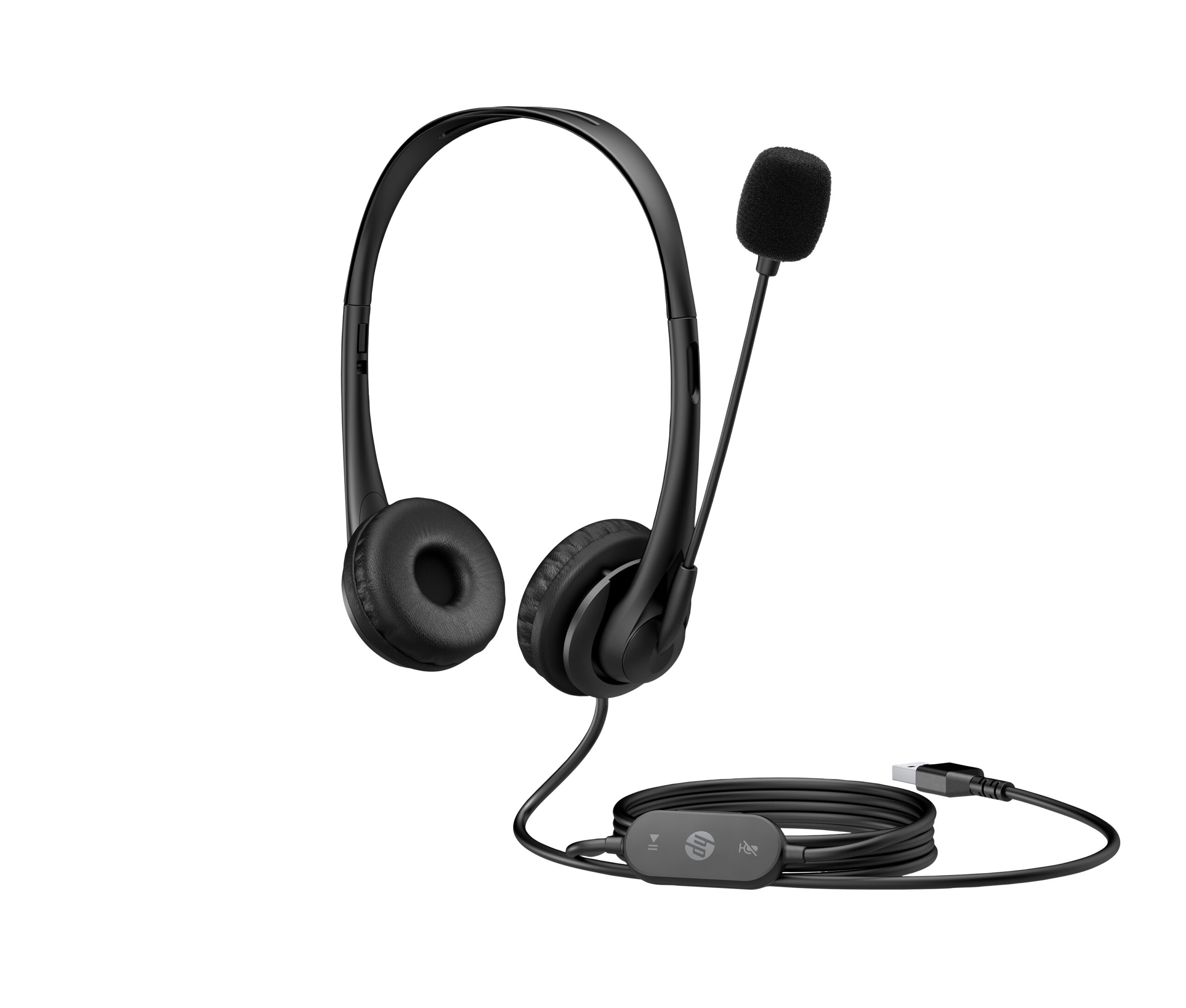 Casti HP G2, USB (Negru) "428H5AA" - imagine 2