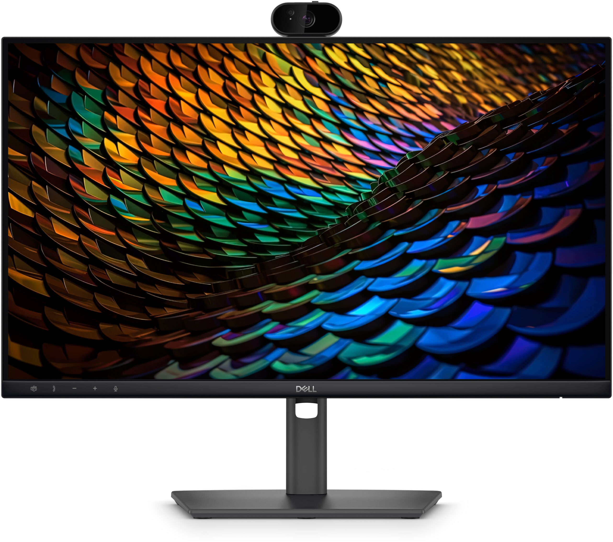 Dell Pro P 24 USB-C Hub Conferencing Monitor - P2426HEB 23.8" FHD 1920x1080 at 120Hz, IPS, AG, 300 Nit, 1500:1, 178/178, 5ms/8ms, HDMI, DP, USB A/B/C ,RJ45 , Webcam, Mic , Speakers "P2426HEB-05" (timbru verde 7 lei)