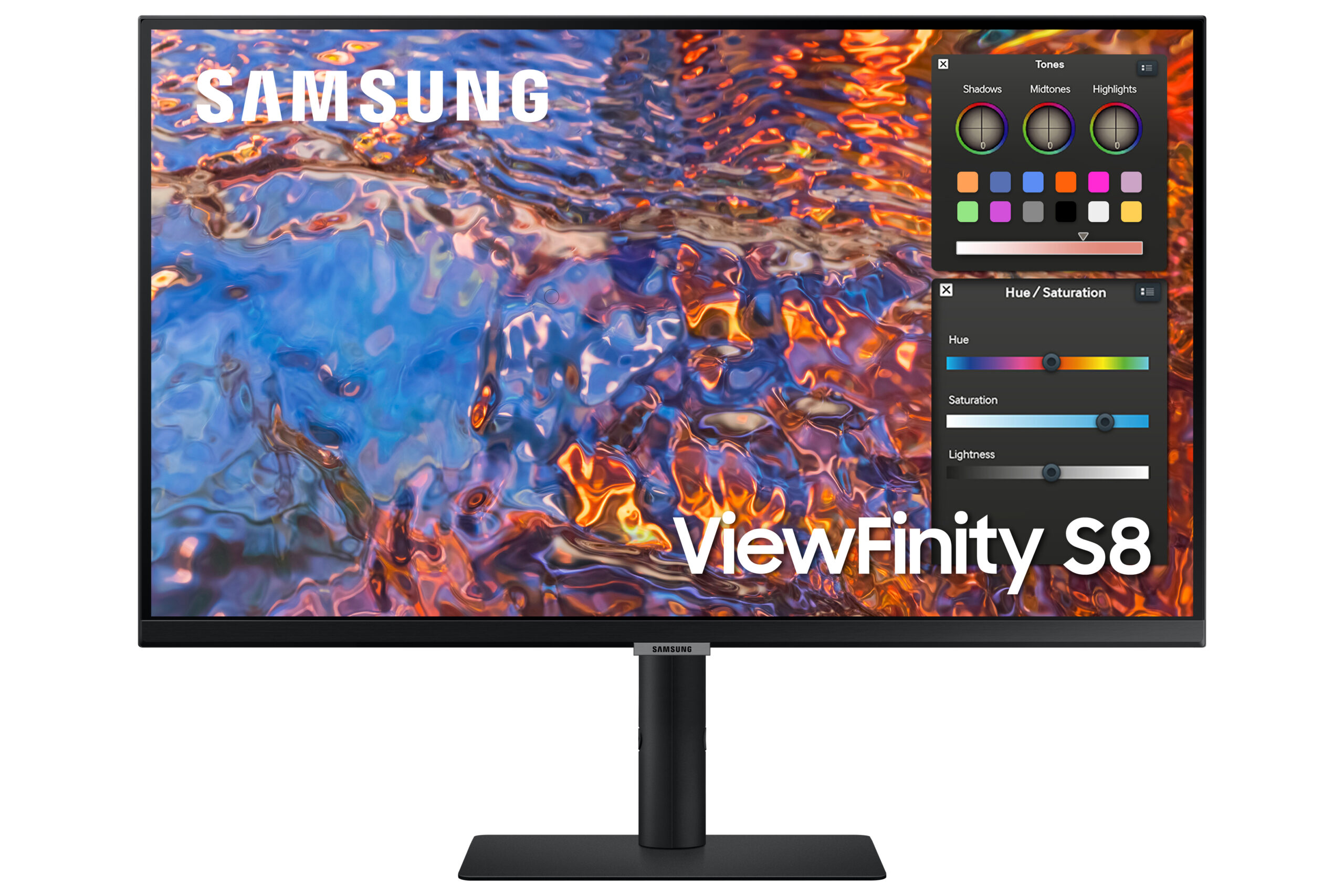 SAMSUNG Viewfinity S8 32inch monitor "LS32B800PXPXEN" (timbru verde 7 lei)
