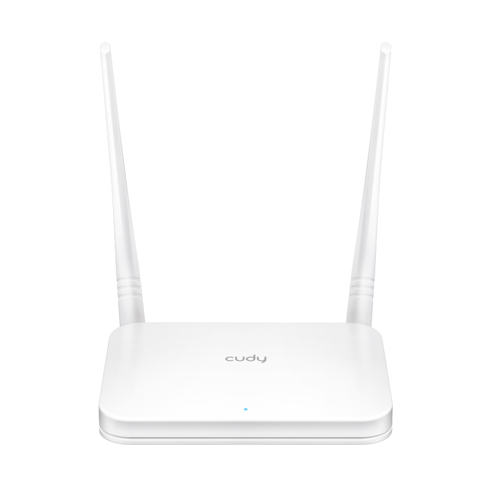 CUDY N300 Wi-Fi Router "WR300" (timbru verde 0.8 lei)