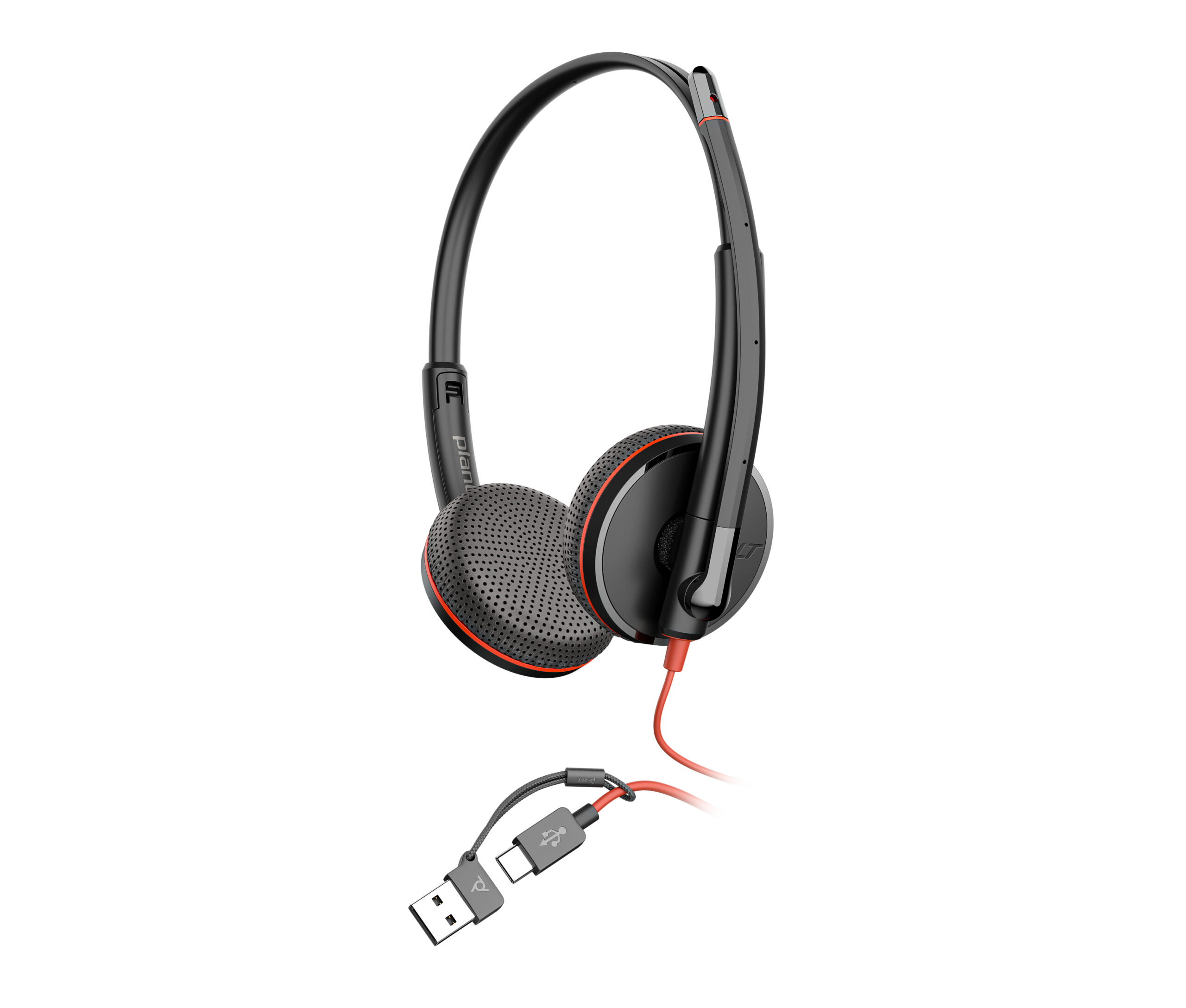 Poly BW 3225 USB-C HS +3.5mmP +USB-C/A"8X229AA" - imagine 2