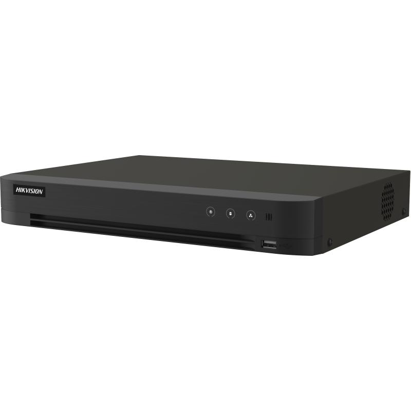 DVR ACUSENSE 4CH 4K 1XSATA "IDS-7204HTHI-M1/XT/4A+4/1ALM" (timbru verde 2 lei)
