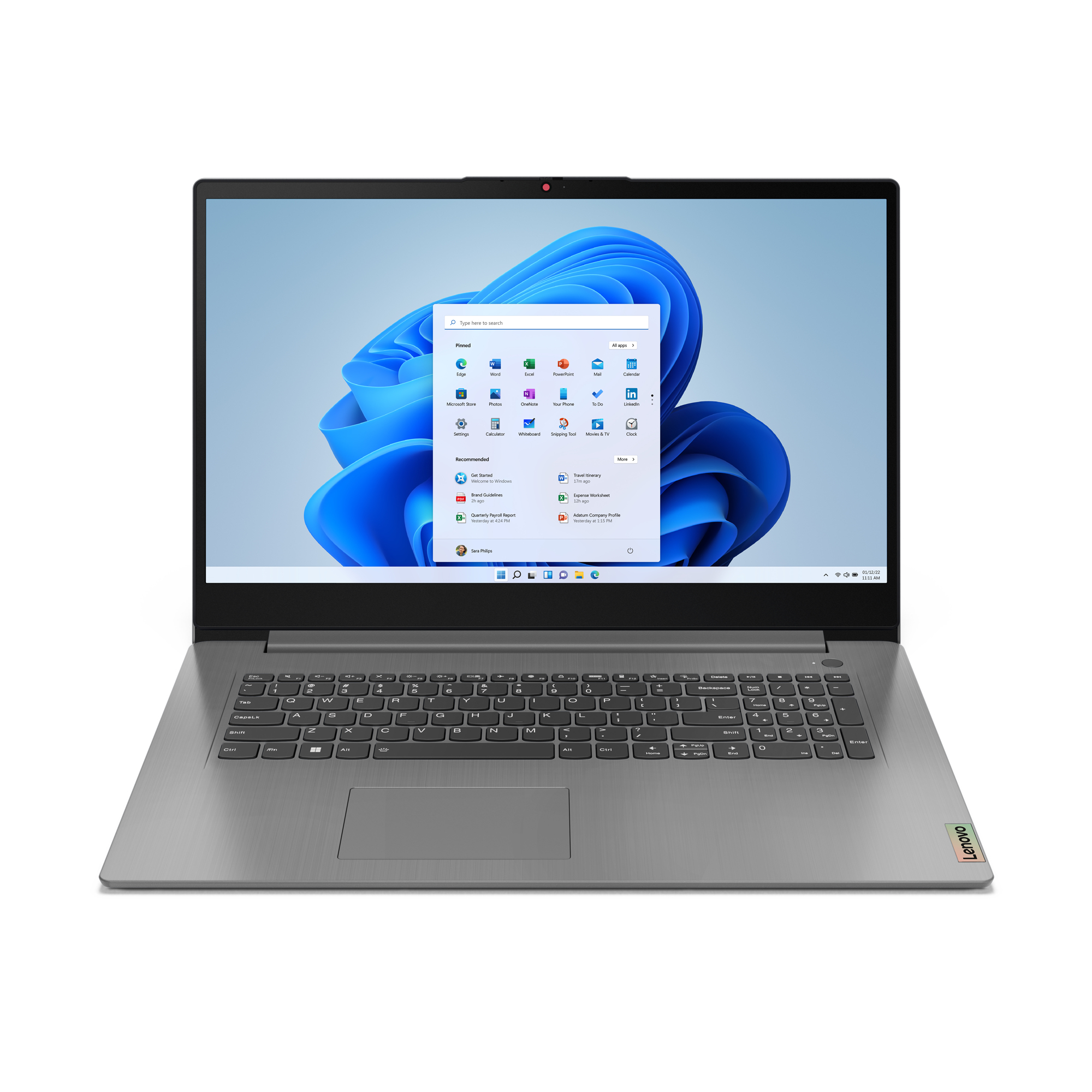 IP 3 17 HD+ R7 5825U 16GB 1TB UMA DOS "82RQ007XRM" (timbru verde 3.5 lei)