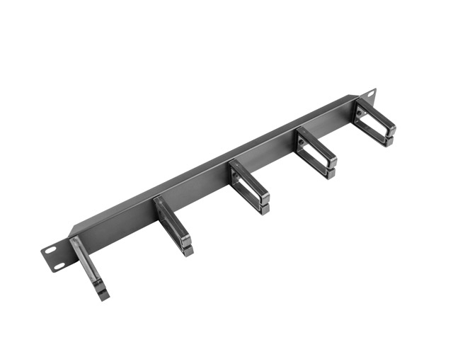 Panou mngmt cabluri cu 5 suporturi plast "AK-1202-B"