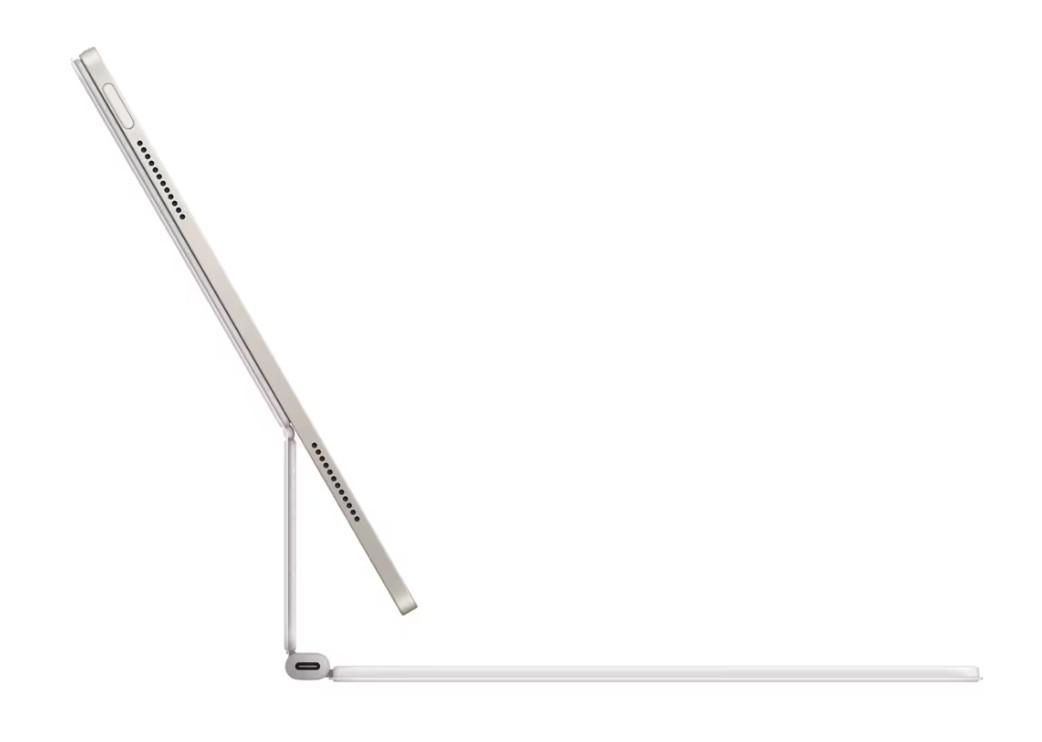 MAGIC KEYBOARD iPAD AIR 13 WHITE RO"MDFW4RO/A" - imagine 5