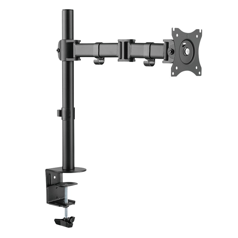 SUPORT de birou LOGILINK, pt 1 TV/monitor plat, diag. max 27 inch, rotatie, inclinare, pivotare, orizontala, verticala, totala, max 8 Kg, "BP0021"