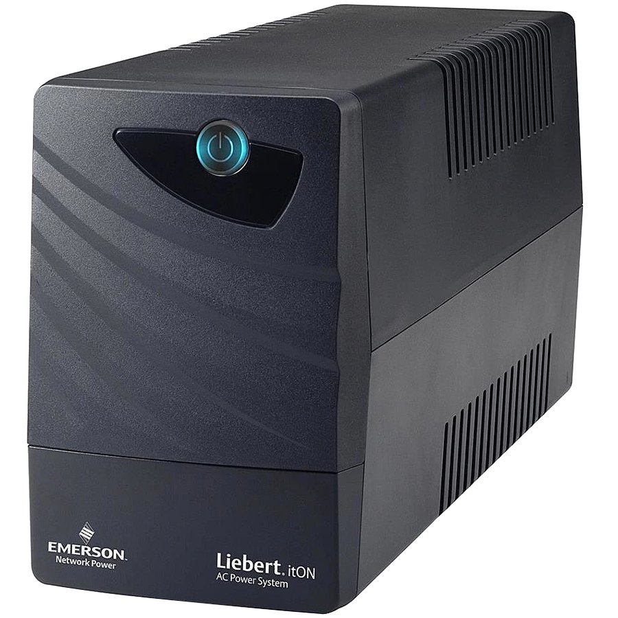 UPS Vertiv "LIEBERT itON", Line int., mini Tower, 480 W, AVR, Schuko x 2, LED, "LI32121CT00" (timbru verde 11 lei)