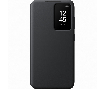 Husa de protectie Smart View Wallet Case pentru Galaxy S24, BLACK "EF-ZS921CBEGWW"