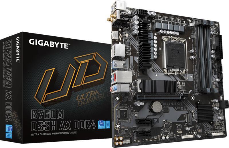 MB GIGABYTE B760M DS3H AX LGA1700 DDR4 "B760M DS3H AX"