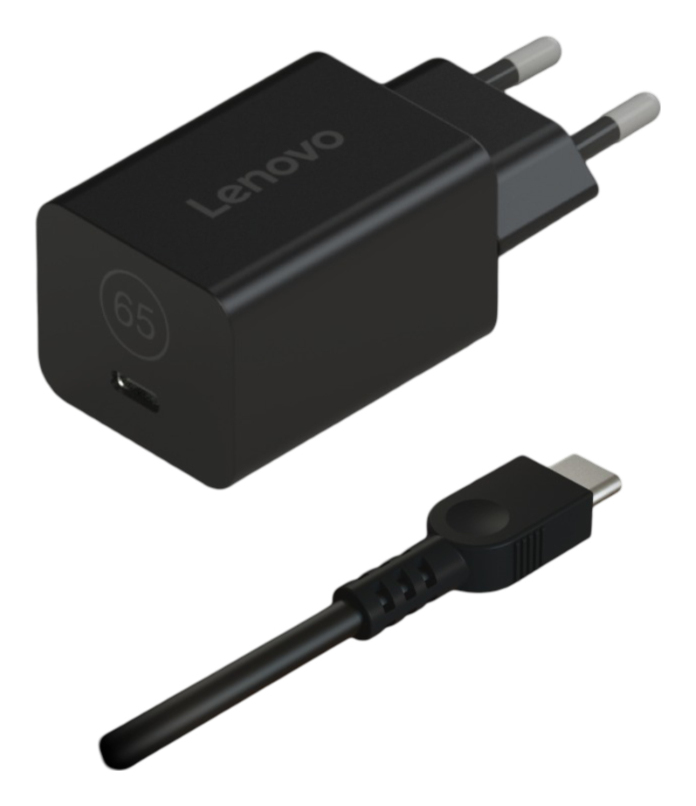 Lenovo GaN Nano 65W Adapter -EU "40AWGN65EU" (timbru verde 0.8 lei)
