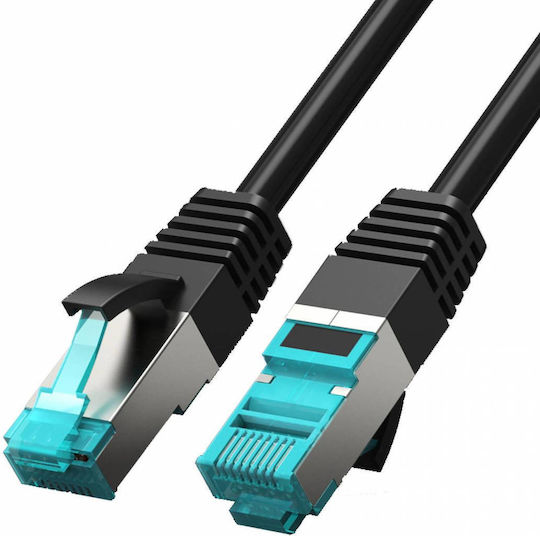 Patch cord FTP Vention, Cat. 5E, RJ-45 (T) la RJ-45 (T), 5m, AWG 26, 1000 Mbps, ecranat, negru, "VAP-B05-B500" (timbru verde 0.08 lei) - 6922794713703