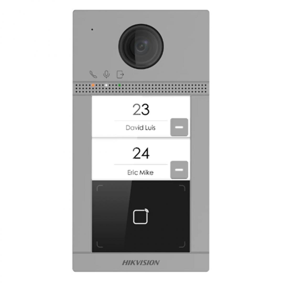 POST VIDEOINTERFON 2 X BUTON APELARE "DS-KV8213-WME1(C)" (timbru verde 0.8 lei)