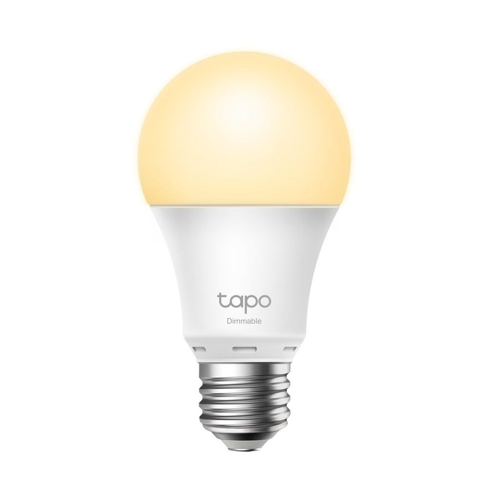 BEC LED wireless TP-LINK, 800lm, 8.7W, E27, se conecteaza la router Wi-Fi, intensitate reglabila, control prin smartphone cu aplicatia TAPO "Tapo L510E"(include timbru verde 0.60 lei)