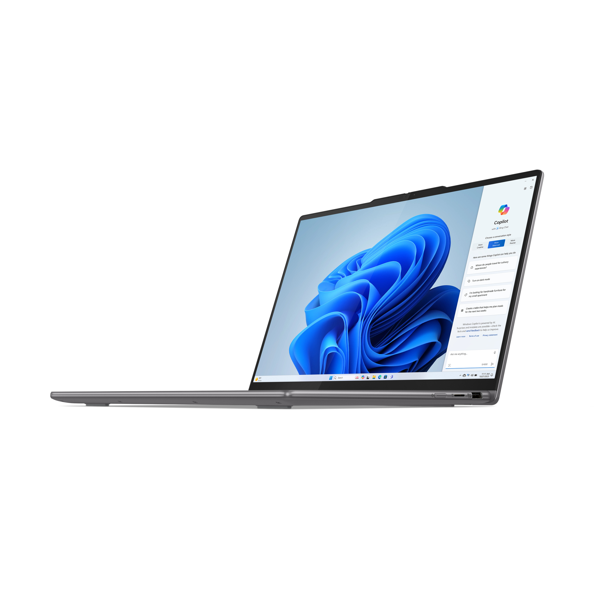 YG7 2-in-1 14T R5 8640HS 16 1TB UMA W11H"83DK002KRM" - imagine 6