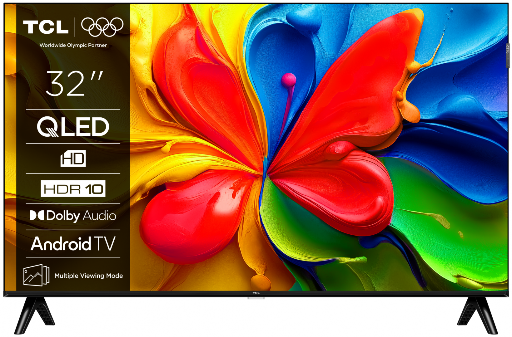 QLED TV HD 32(80cm) TCL 32S41K "32S41K" (timbru verde 15 lei)
