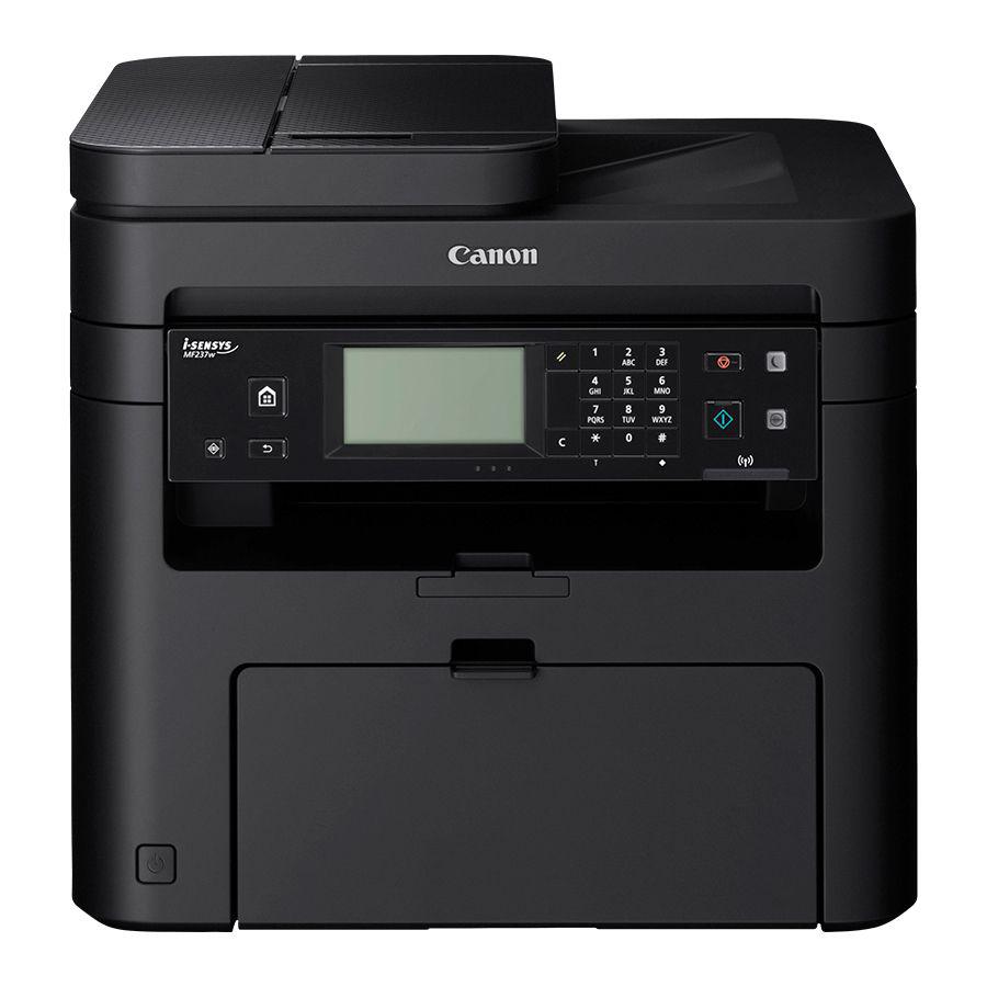 Multifunctional Laser mono Canon Bundle MF237W + 2 X CRG737, A4 (Printare,Copiere, Scanare,Fax),viteza 23ppm,600x600dpi,256MB RAM,alimentare hartie 250 coli "1418C161AA" (timbru verde 11 lei)