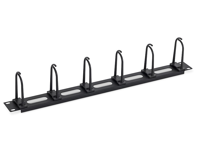 INELE organizatoare cabluri TRITON, tip masca orizontala, 19 inch, 1U, negru, "RAB-VP-X16-A1"