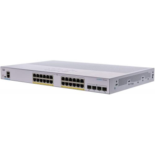 CBS350 Managed 24-port SFP, 4x1G SFP, "CBS350-24S-4G-EU" (timbru verde 2 lei)