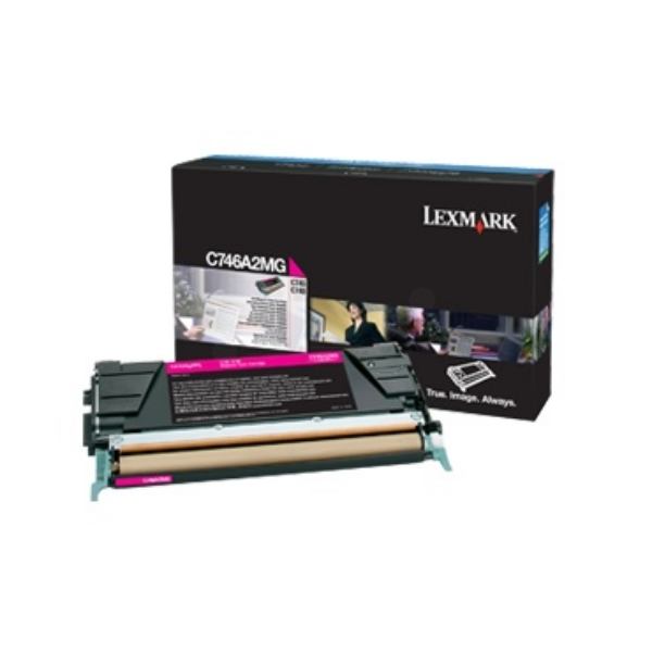 Toner Original Lexmark Magenta, C746A3MG, pentru C746|C748, 7K, (timbru verde 1.2 lei) , "C746A3MG"
