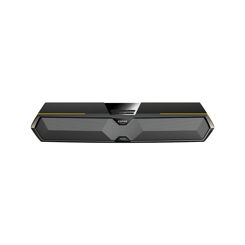 BOXE EDIFIER Gaming desktop, RMS: 5W (2.5W + 2.5W), Bluetooth 5.3, USB-A, RGB, sound card/ mic, dim. 485x70x80mm, black, "MG300-BK" (timbru verde 0.8 lei)